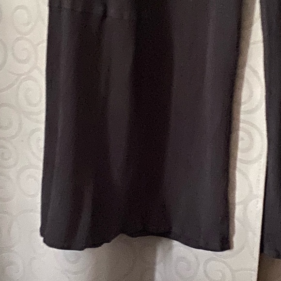 G.I.L.I. Black Wide Leg Pants with Flowing Silhouette size XL - Picture 2 of 8